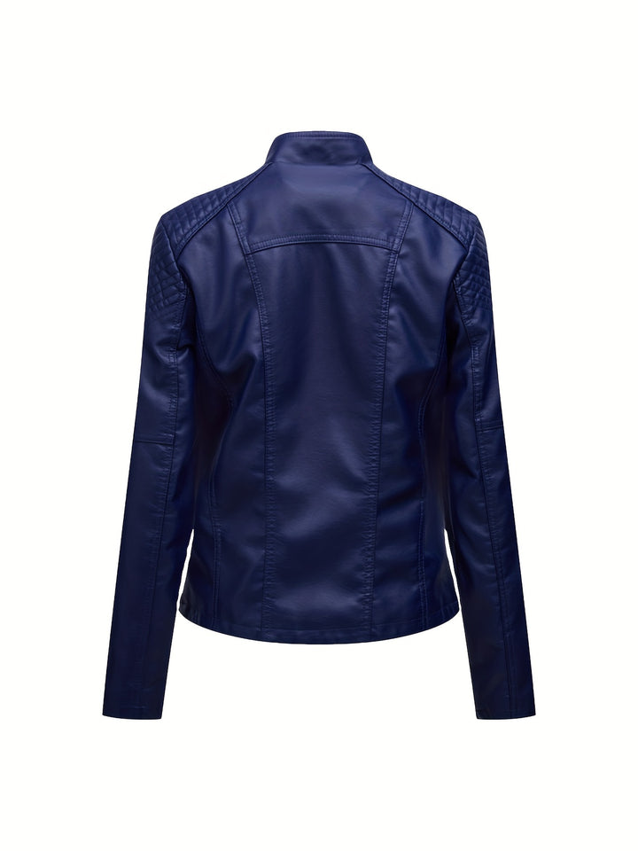 Dalia | Faux Leather Jacket