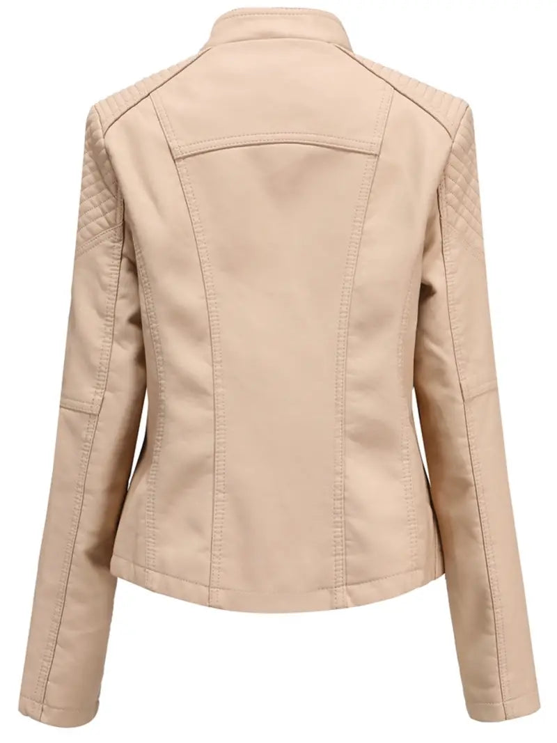 Dalia | Faux Leather Jacket