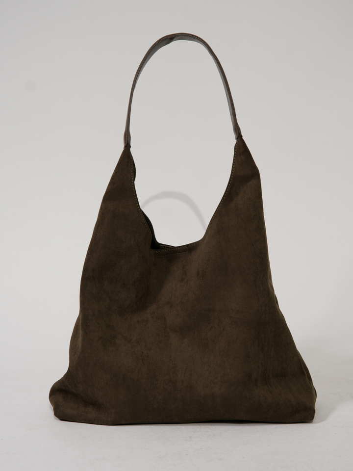 Suede Tote Bag