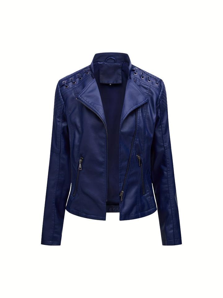 Dalia | Faux Leather Jacket