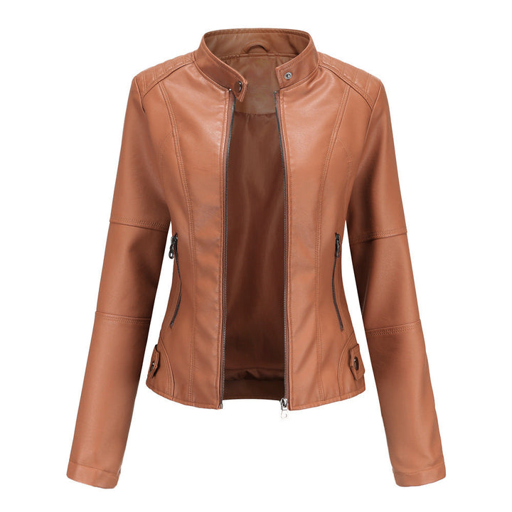 Cory | Water-repellent Leather Jacket