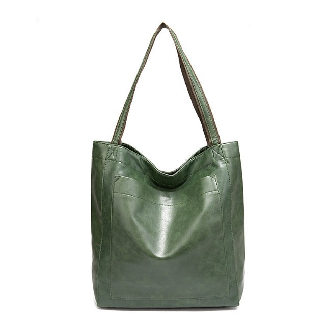 Clara | Faux Leather Tote