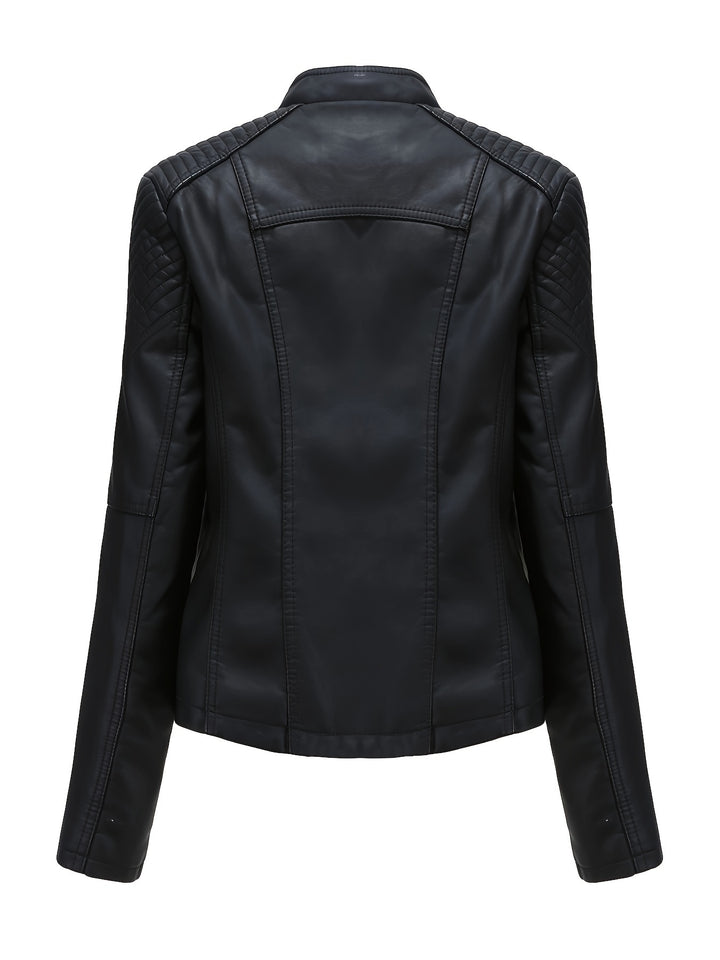 Dalia | Faux Leather Jacket