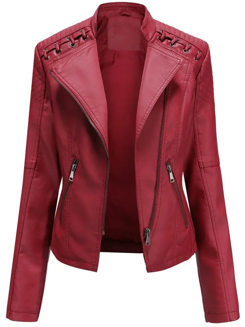 Dalia | Faux Leather Jacket