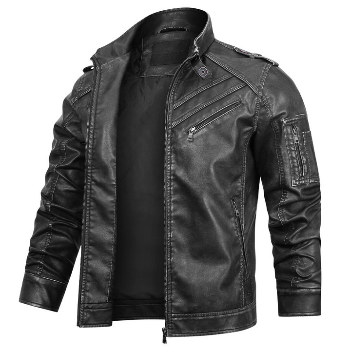 Franco | Classic Leather Jacket