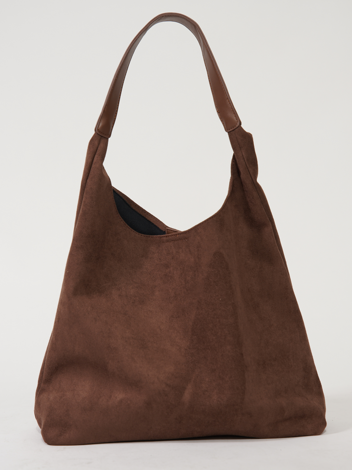 Suede Tote Bag