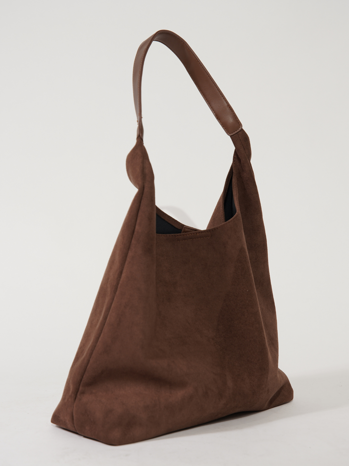 Suede Tote Bag