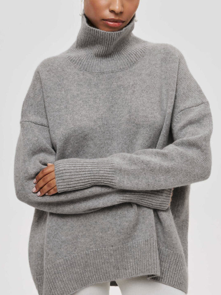 Sky Turtleneck Oversized Sweater