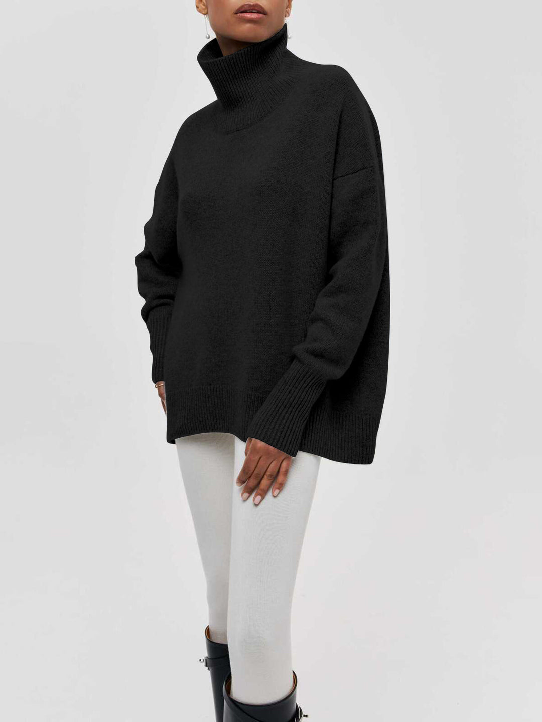 Sky Turtleneck Oversized Sweater