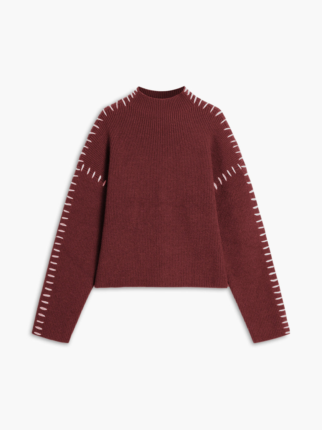 Shift The Focus Oversized Mock Neck Sweater