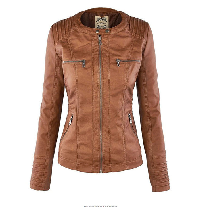 Cleo™ | Vegan Leather Jacket