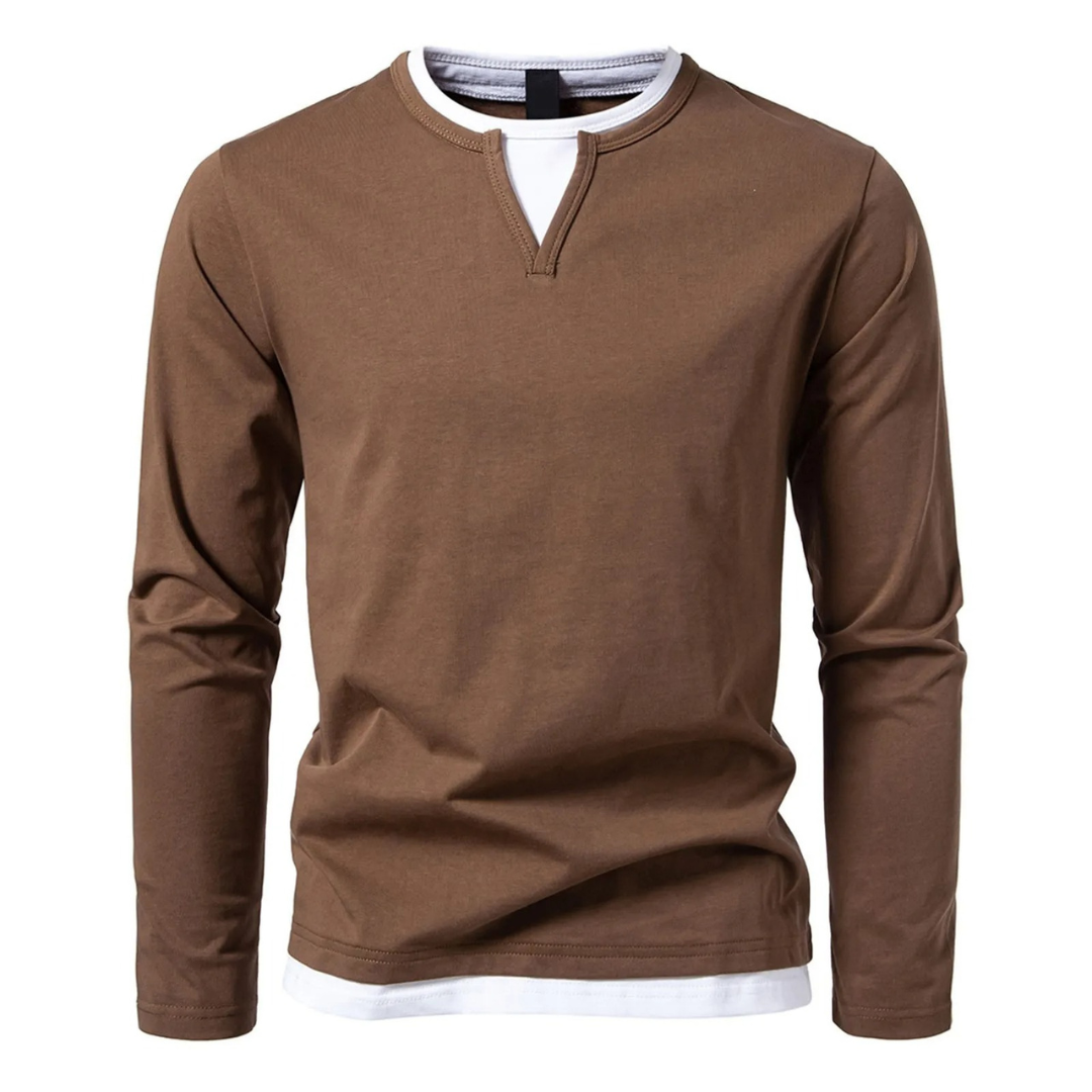 PRESTON LONG SLEEVE HENLEY