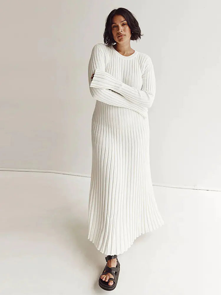 ÈLLA Ribbed Dress: