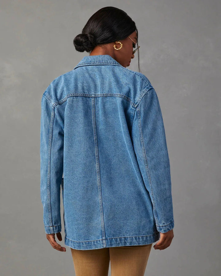 Celeste™ | Denim Blazer