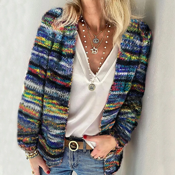 STRIPED CARDIGAN