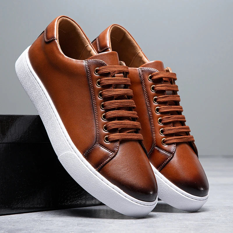 Franco | Genuine Leather Trainers