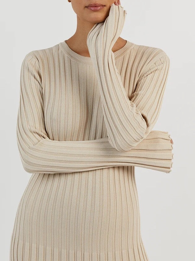 ÈLLA Ribbed Dress: