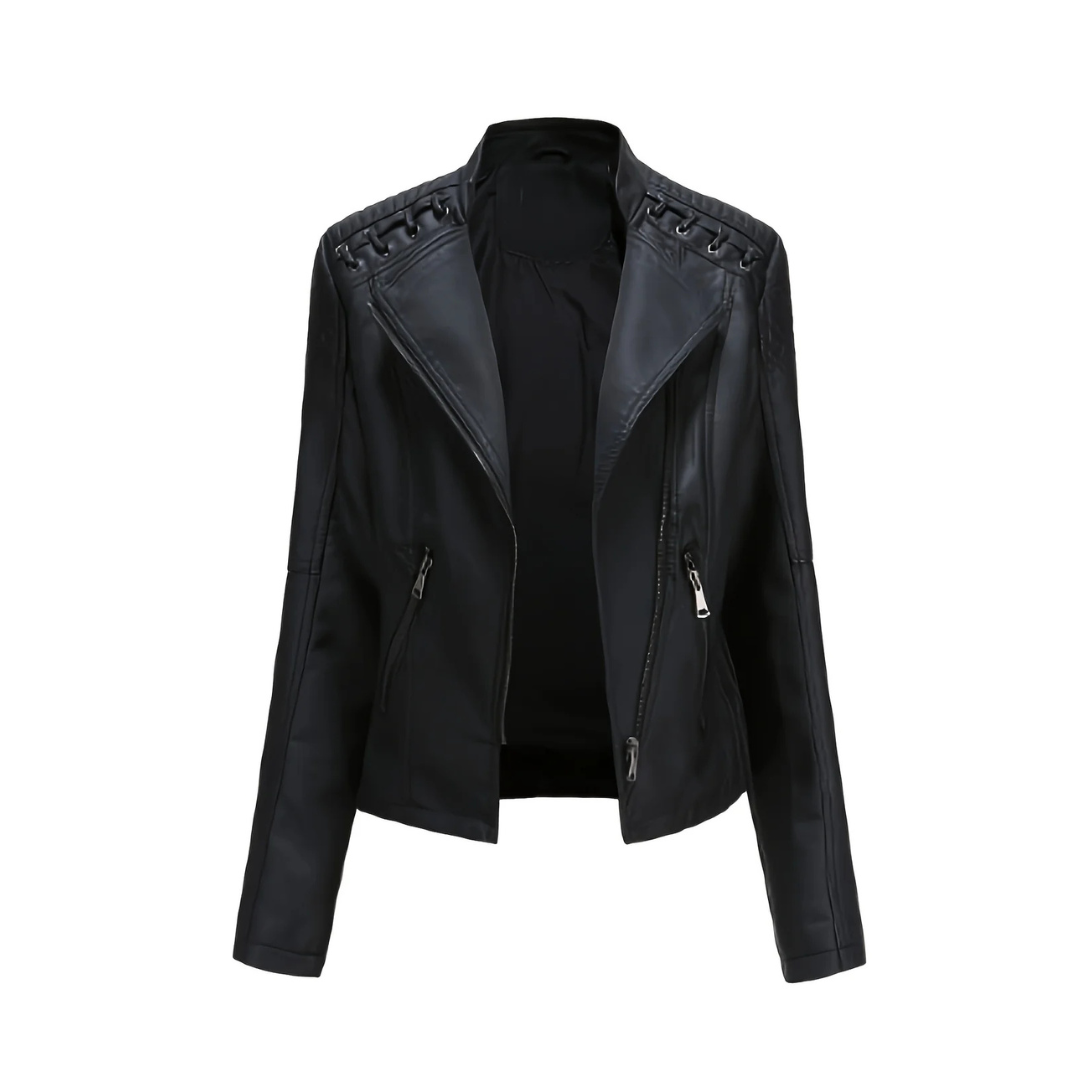 Dalia | Faux Leather Jacket