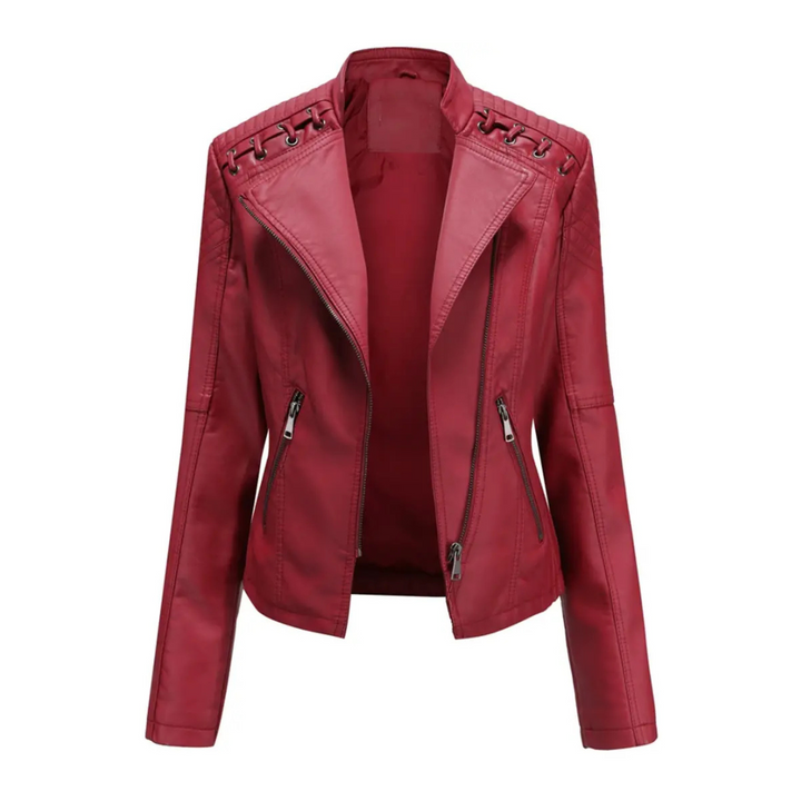 Dalia | Faux Leather Jacket