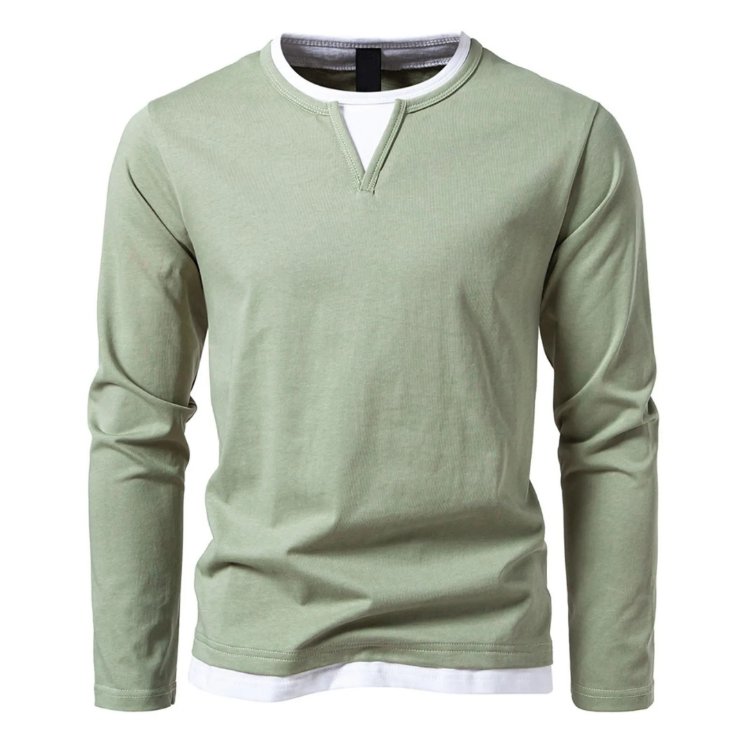 PRESTON LONG SLEEVE HENLEY