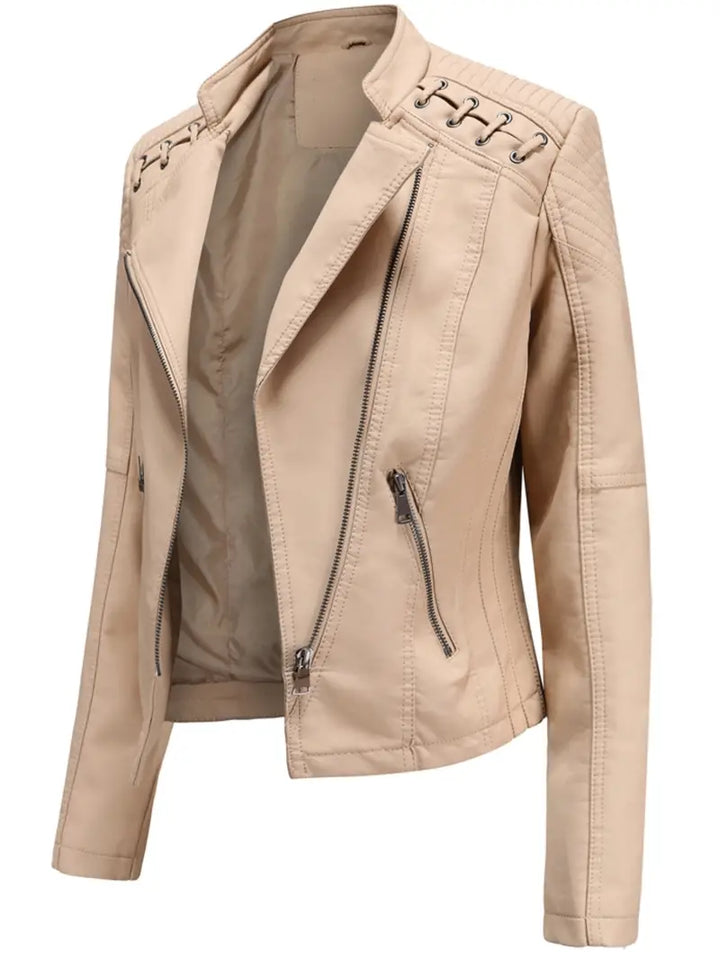 Dalia | Faux Leather Jacket