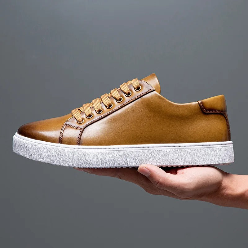 Franco | Genuine Leather Trainers